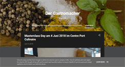 Desktop Screenshot of gastromacher.de